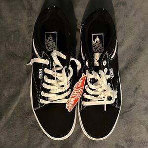 Vans Women’s Black Platform Sneakers